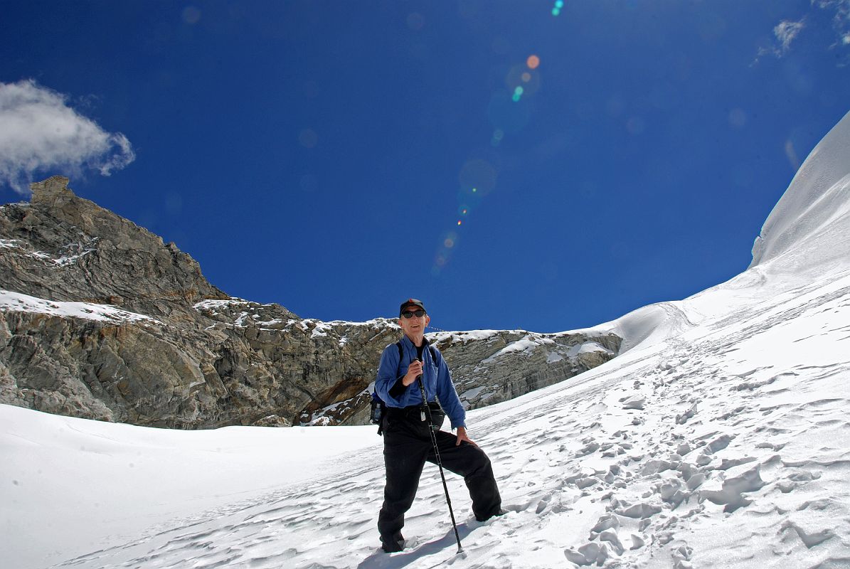 Rolwaling 07 13 Jerome Ryan Almost At The Tashi Lapcha Pass